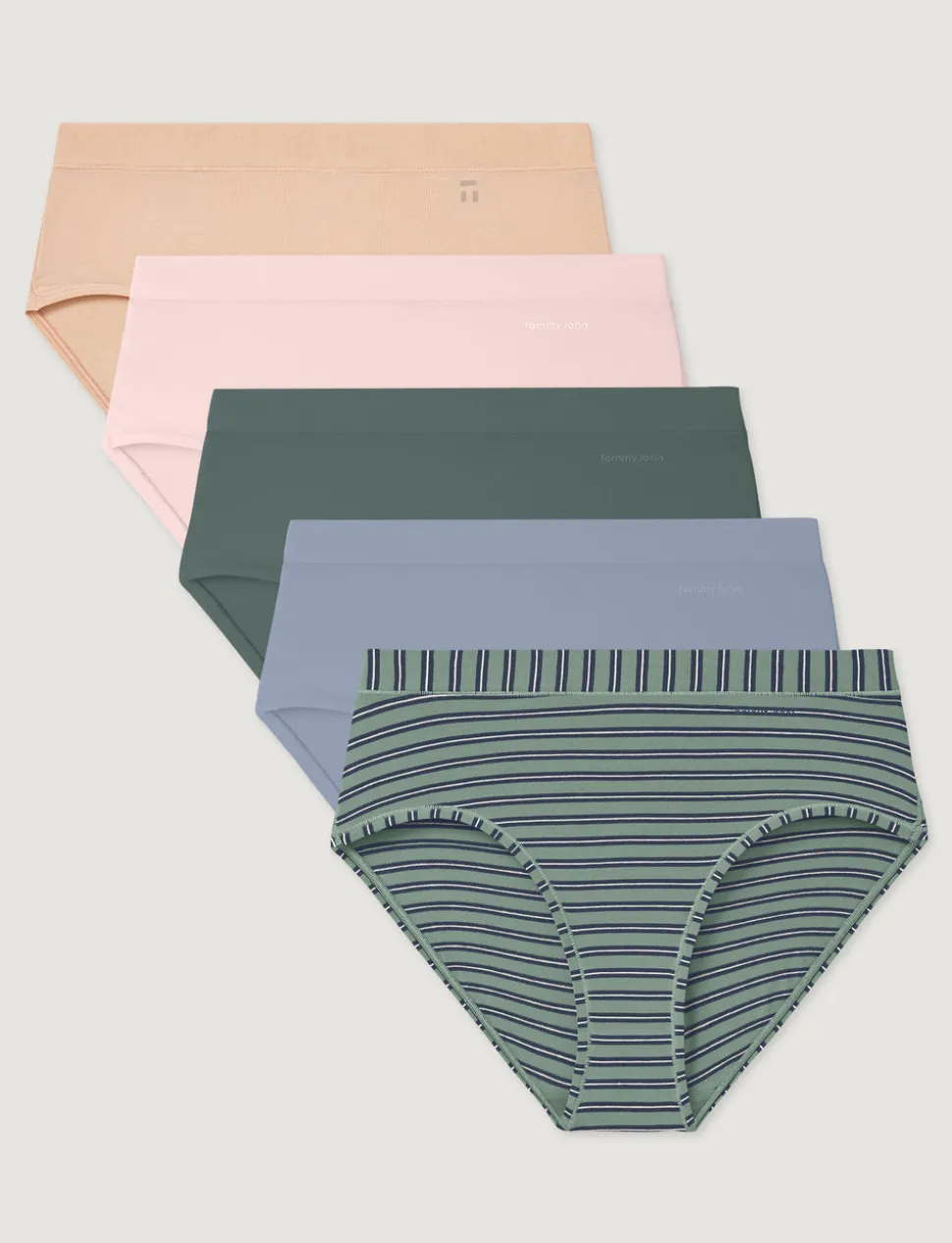 Women's Second Skin High Rise Brief (5-Pack)