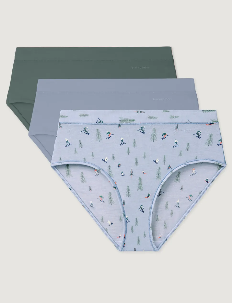 Women's Second Skin High Rise Brief (5-Pack)