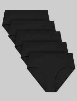 Women's Second Skin High Rise Brief (5-Pack)