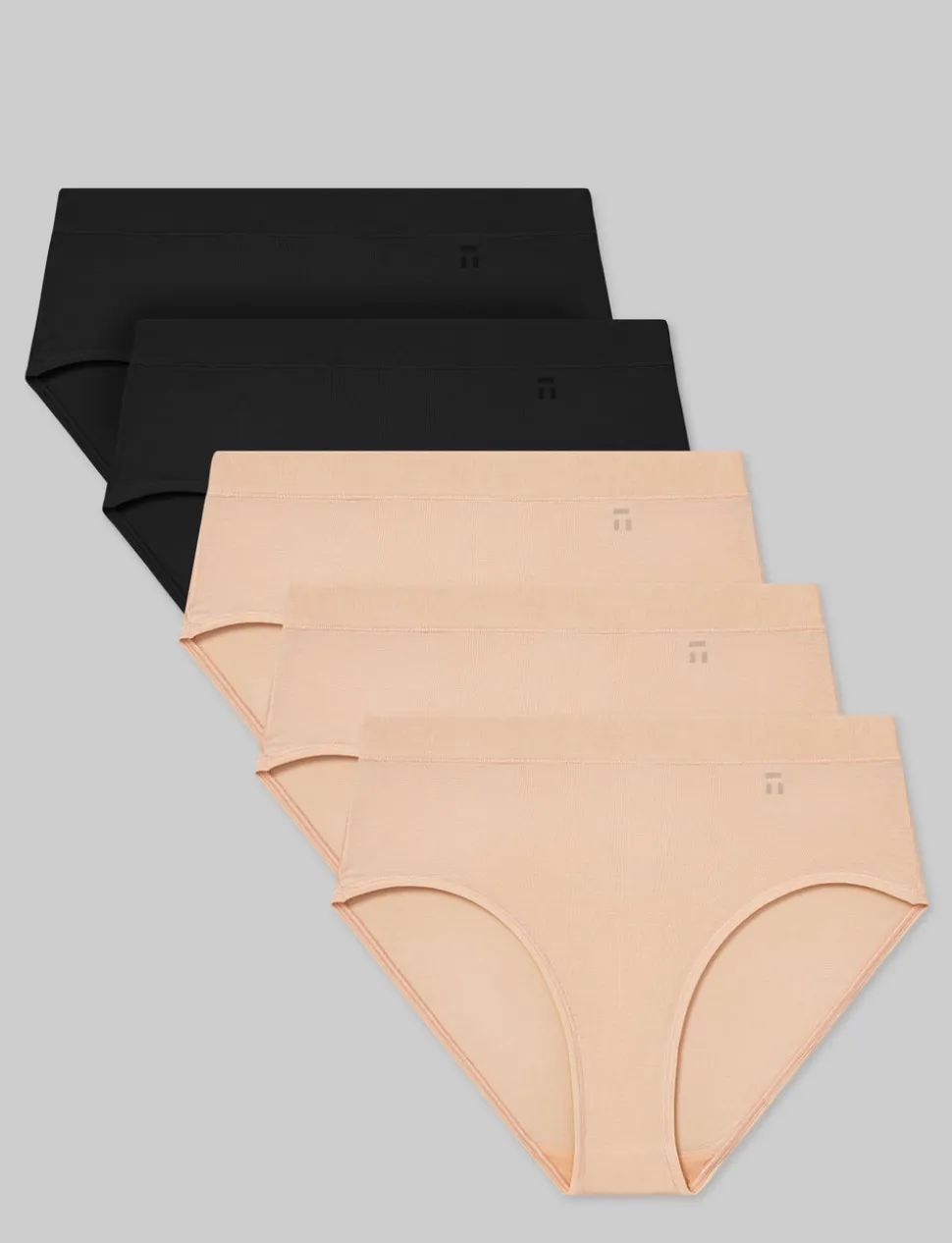 Women's Second Skin High Rise Brief (5-Pack)