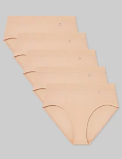 Women's Second Skin High Rise Brief (5-Pack)