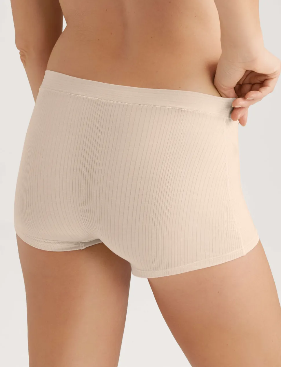 Women's Second Skin Luxe Rib Boyshort (5-Pack)