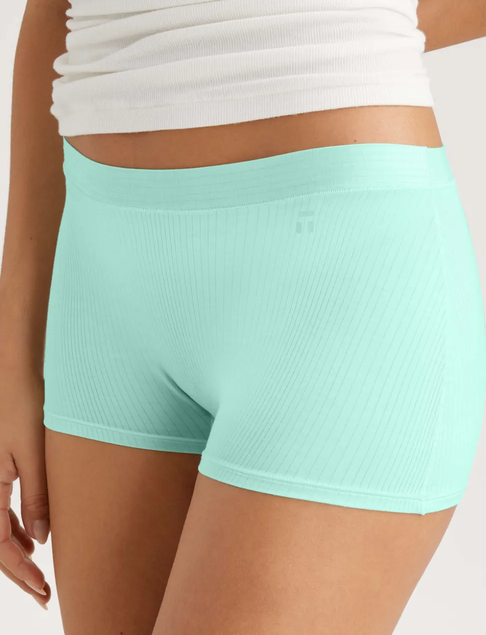 Women's Second Skin Luxe Rib Boyshort (5-Pack)