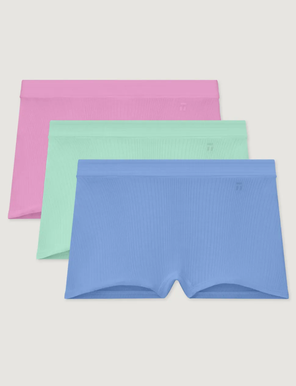 Women's Second Skin Luxe Rib Boyshort (5-Pack)