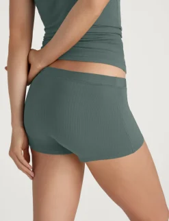 Women's Second Skin Luxe Rib Boyshort