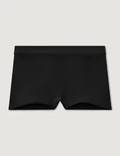 Women's Second Skin Luxe Rib Boyshort