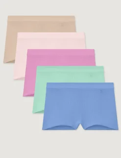 Women's Second Skin Luxe Rib Boyshort