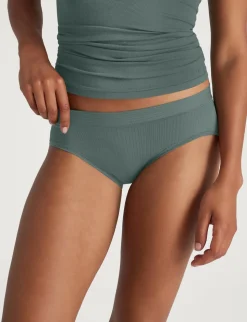 Women's Second Skin Luxe Rib Brief (5-Pack)
