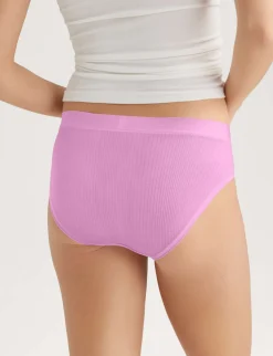 Women's Second Skin Luxe Rib Brief (5-Pack)