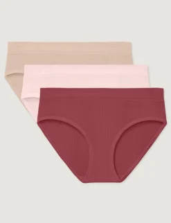 Women's Second Skin Luxe Rib Brief (5-Pack)