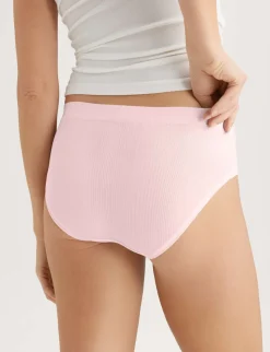 Women's Second Skin Luxe Rib Brief (5-Pack)