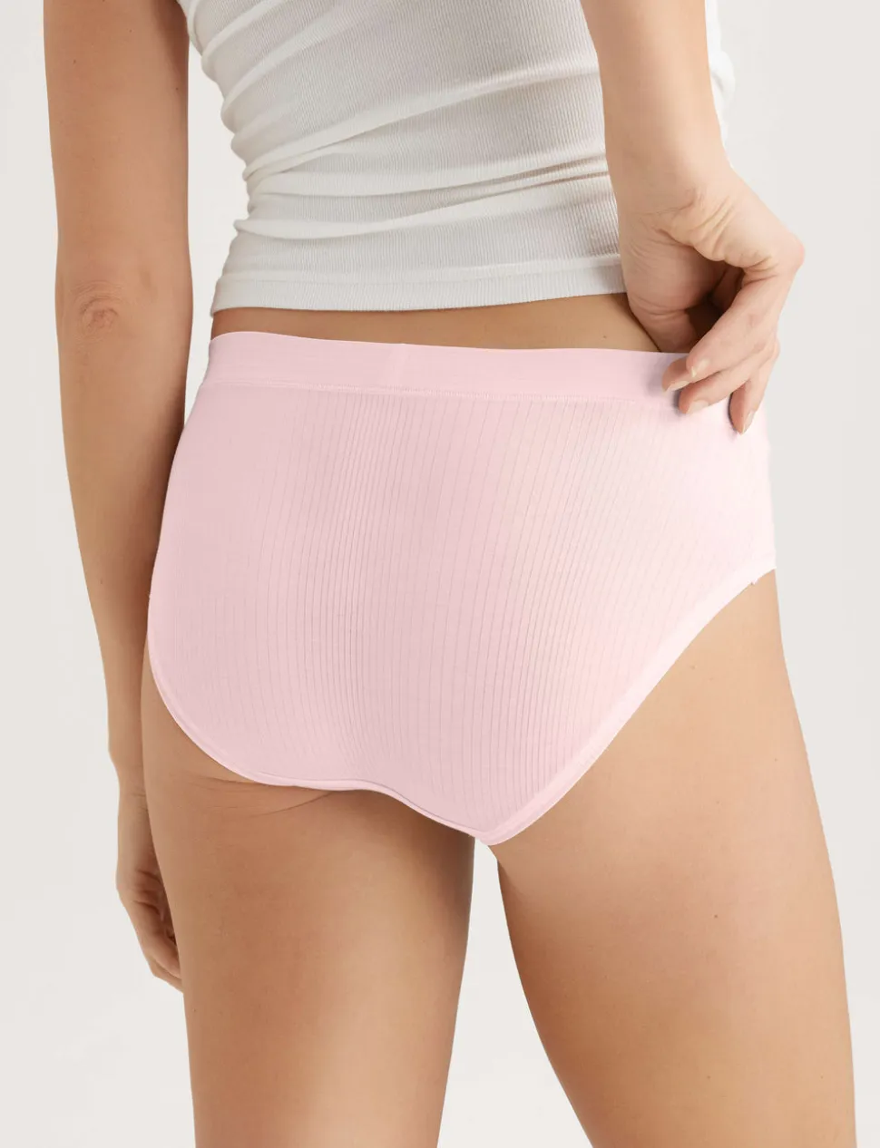 Women's Second Skin Luxe Rib Brief (5-Pack)