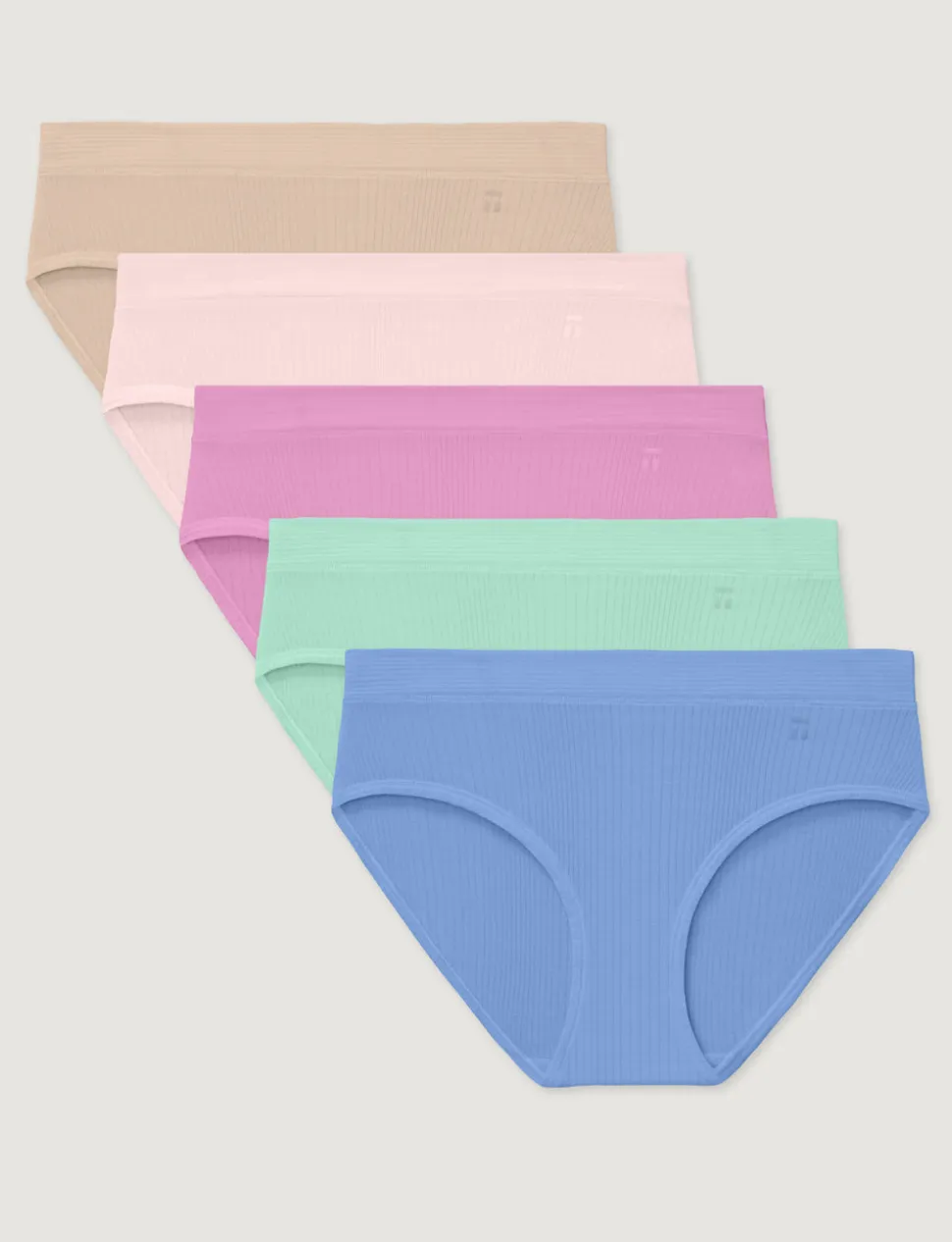 Women's Second Skin Luxe Rib Brief (5-Pack)
