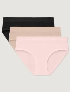 Women's Second Skin Luxe Rib Brief (5-Pack)