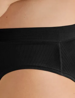 Women's Second Skin Luxe Rib Brief (3-Pack)
