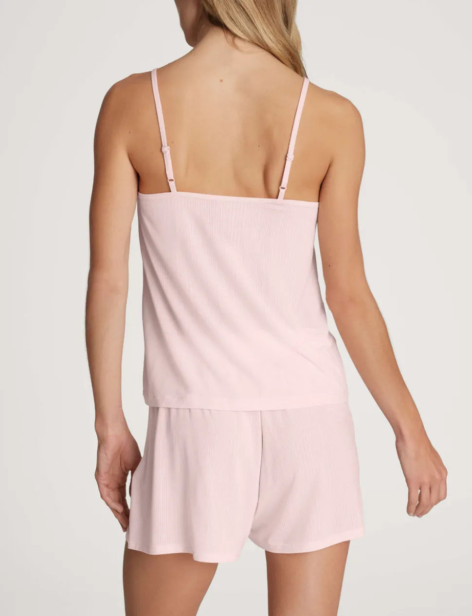 Women's Second Skin Luxe Rib Cami & Short Set