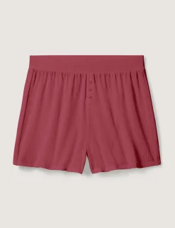 Women's Second Skin Luxe Rib Cami & Short Set