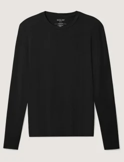 Women's Second Skin Luxe Rib Long Sleeve Crew Neck & Short Set