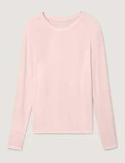 Women's Second Skin Luxe Rib Long Sleeve Crew Neck & Short Set