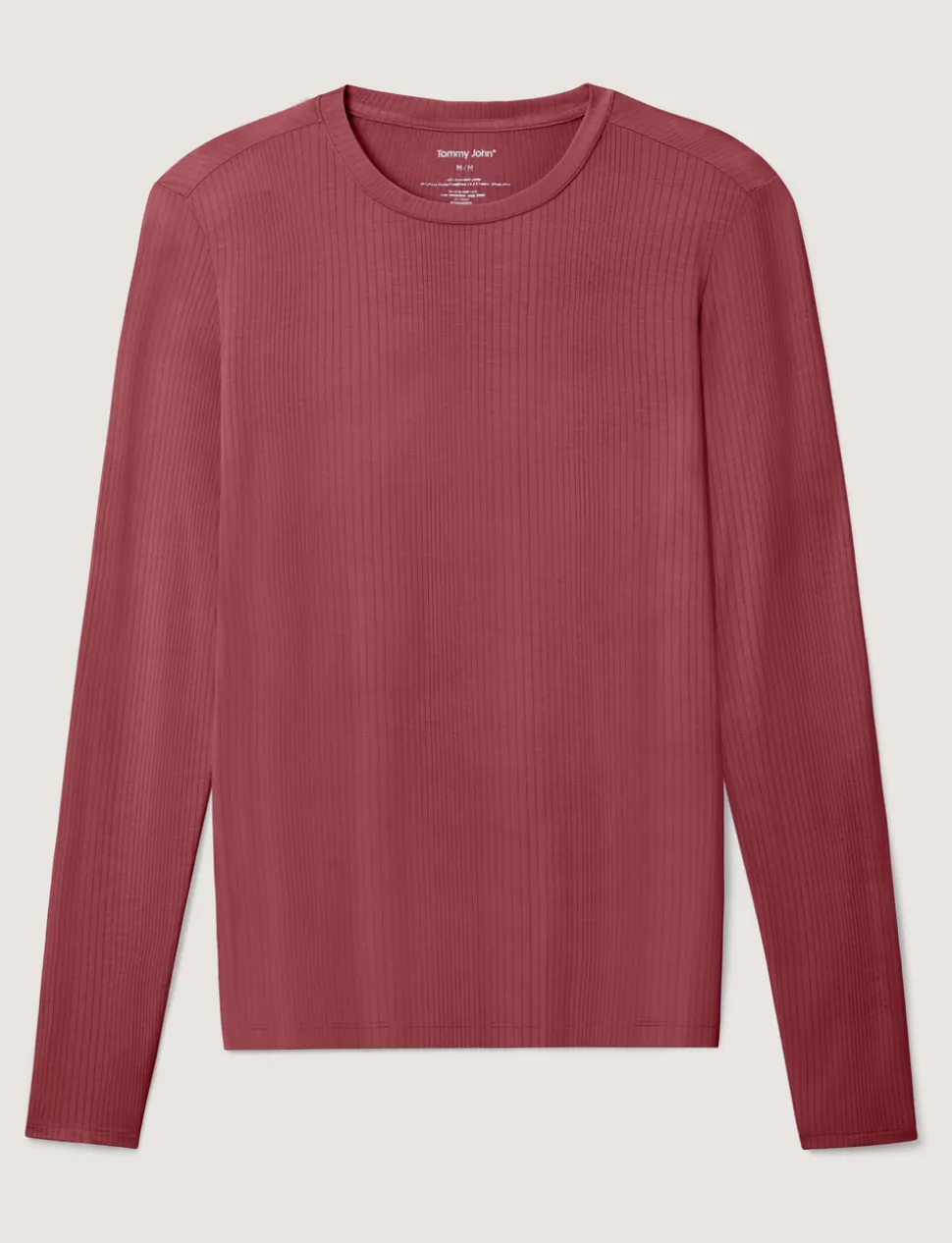 Women's Second Skin Luxe Rib Long Sleeve Crew Neck & Short Set