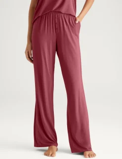Women's Second Skin Luxe Rib Long Sleeve Crew Neck & Pant Set