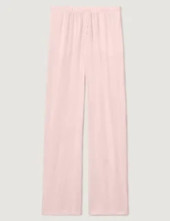 Women's Second Skin Luxe Rib Long Sleeve Crew Neck & Pant Set