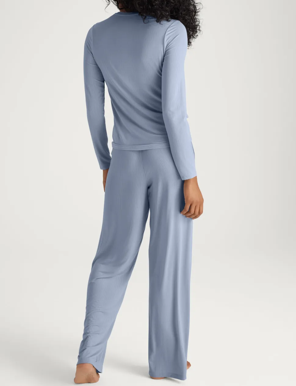 Women's Second Skin Luxe Rib Long Sleeve Crew Neck