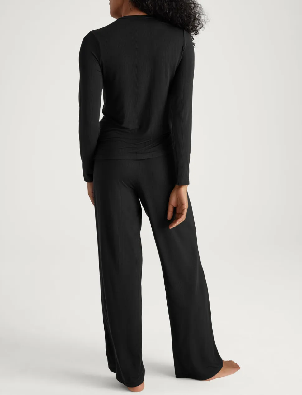 Women's Second Skin Luxe Rib Long Sleeve Crew Neck