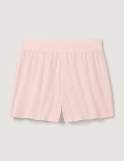 Women's Second Skin Luxe Rib Sleep Tank & Short Set