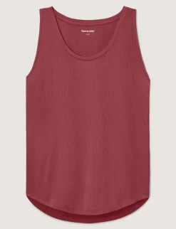 Women's Second Skin Luxe Rib Sleep Tank & Short Set