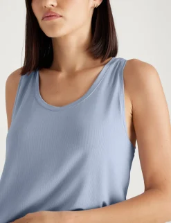 Women's Second Skin Luxe Rib Sleep Tank
