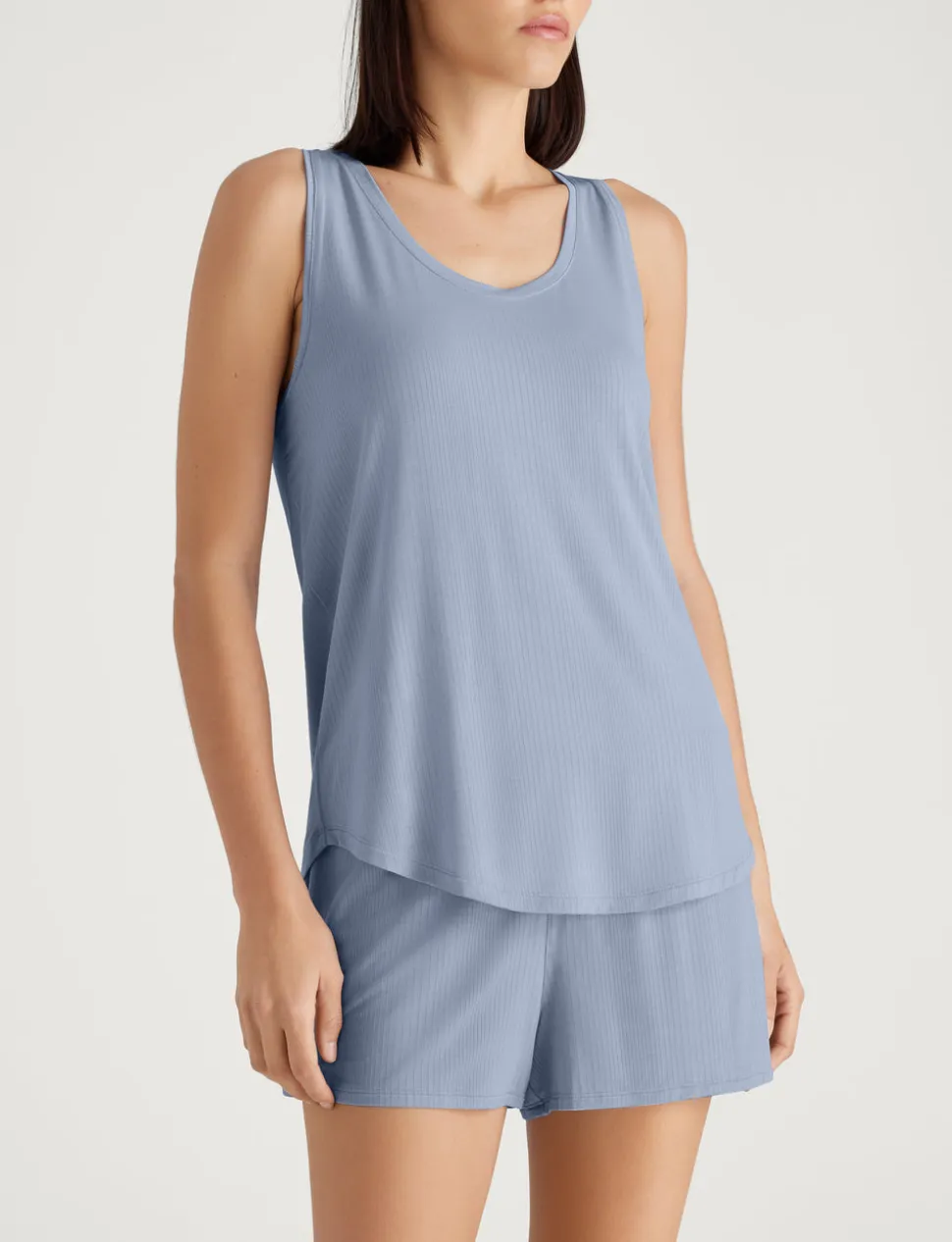 Women's Second Skin Luxe Rib Sleep Tank