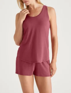 Women's Second Skin Luxe Rib Sleep Tank