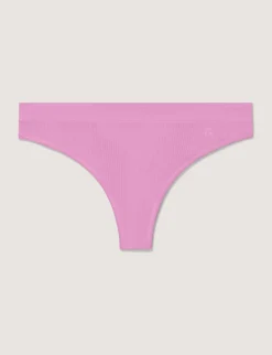 Women's Second Skin Luxe Rib Thong (5-Pack)