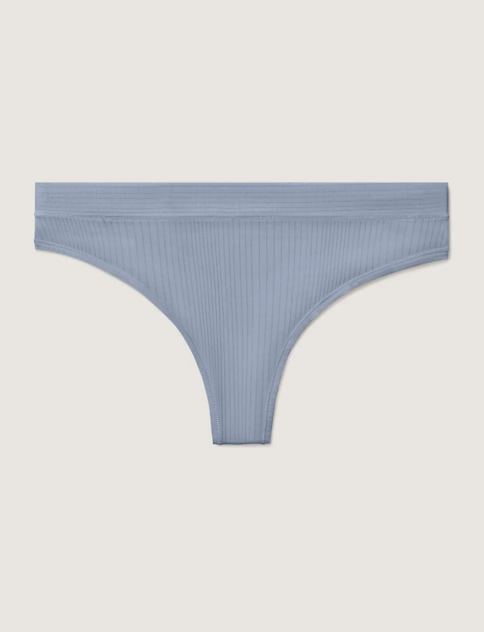 Women's Second Skin Luxe Rib Thong (5-Pack)