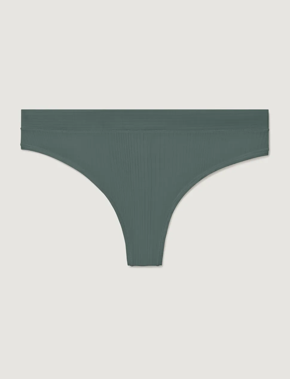Women's Second Skin Luxe Rib Thong (5-Pack)