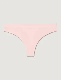 Women's Second Skin Luxe Rib Thong (5-Pack)