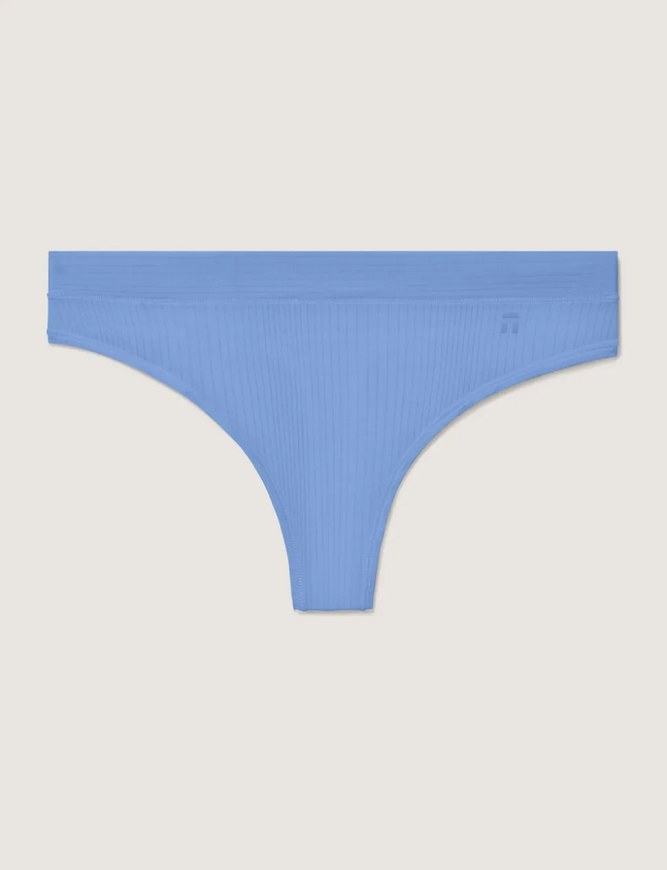 Women's Second Skin Luxe Rib Thong