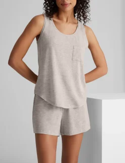 Women's Second Skin Sleep Pocket Tank & Short Set