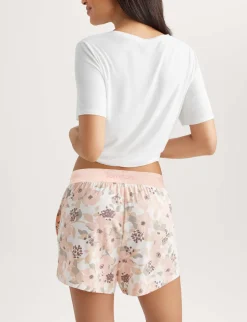 Women's Second Skin Sleep Pocket Tee & Short Set