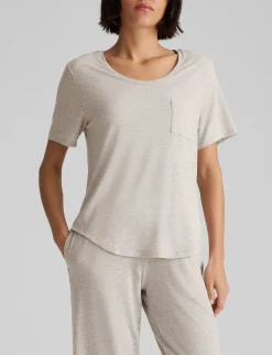 Women's Second Skin Sleep Pocket Tee & Short Set