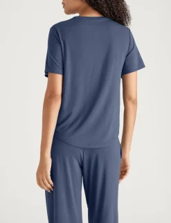 Women's Second Skin Sleep Pocket Tee & Short Set