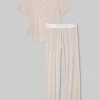 Women's Second Skin Sleep Pocket Tee & Pant Set