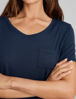 Women's Second Skin Sleep Pocket Tee & Pant Set