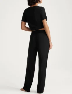 Women's Second Skin Sleep Pocket Tee & Pant Set