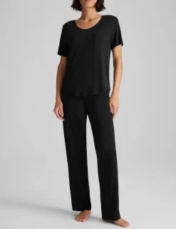 Women's Second Skin Sleep Pocket Tee & Pant Set