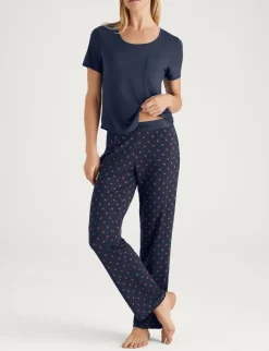 Women's Second Skin Sleep Pocket Tee & Pant Set