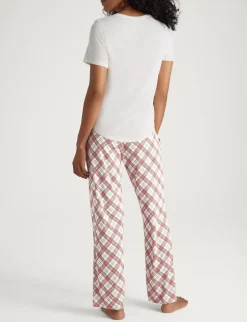 Women's Second Skin Sleep Pocket Tee & Pant Set