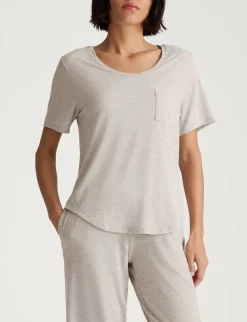 Women's Second Skin Sleep Pocket Tee & Pant Set