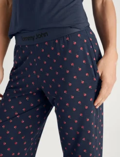 Women's Second Skin Sleep Pocket Tee & Pant Set